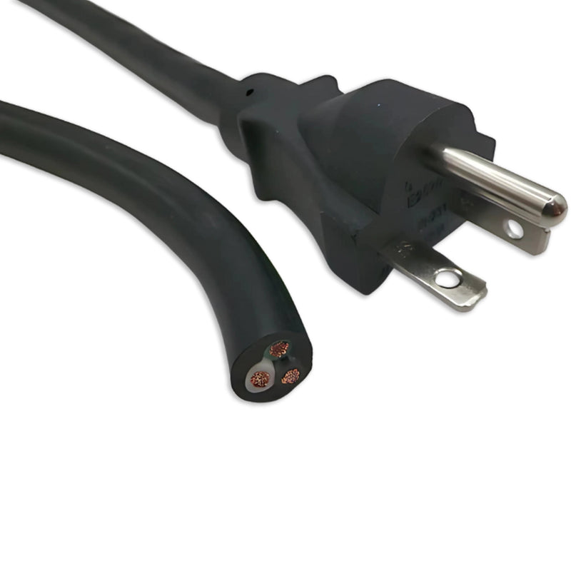 7FT 8IN NEMA 5-20P to Blunt Cut Heavy Duty Power Cord 16/3 SJTW NA