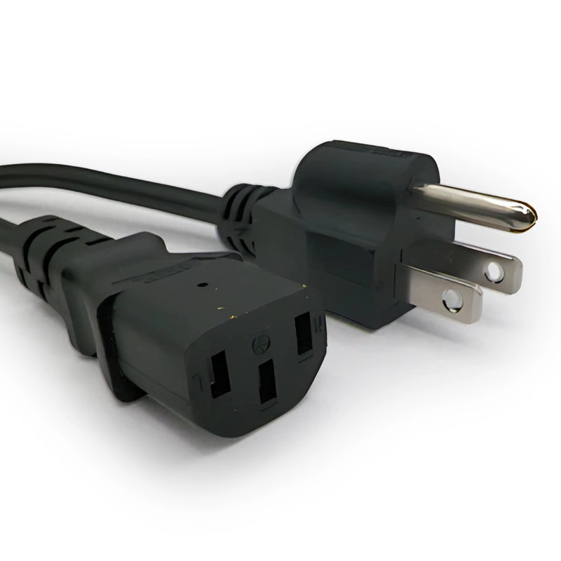 7FT 6IN Nema 5-15P C-13 Computer Power Cord 18/3 SVT