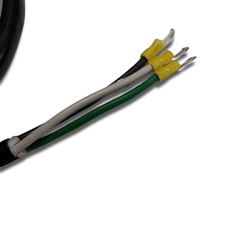 8.5 FT Nema 12/3 SJTOW NA 06-30 PRA to ROJ 3.5in black ring, white ring, green ring Strip Power Cord