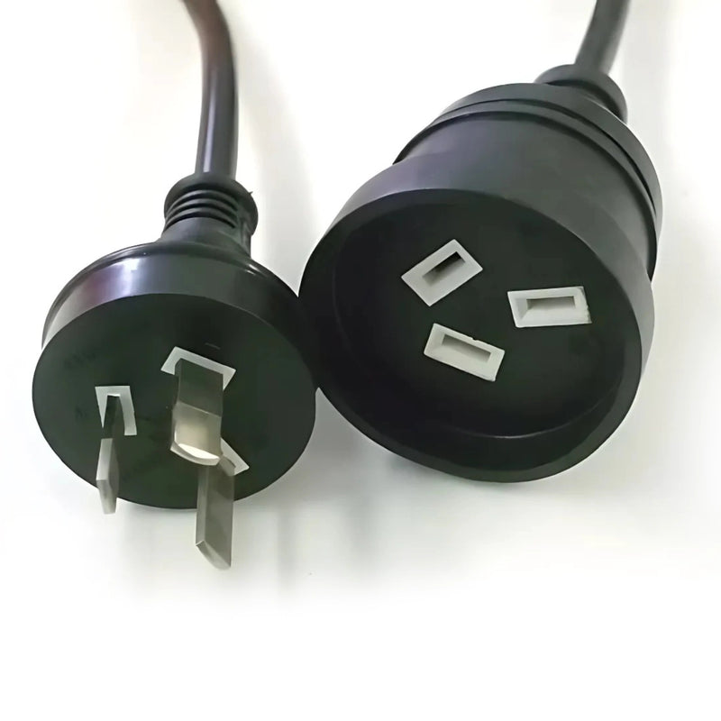 8FT 2IN Australian Plug to Australian Receptacle International Extension Cord 1.0mm²  H05VVf3g