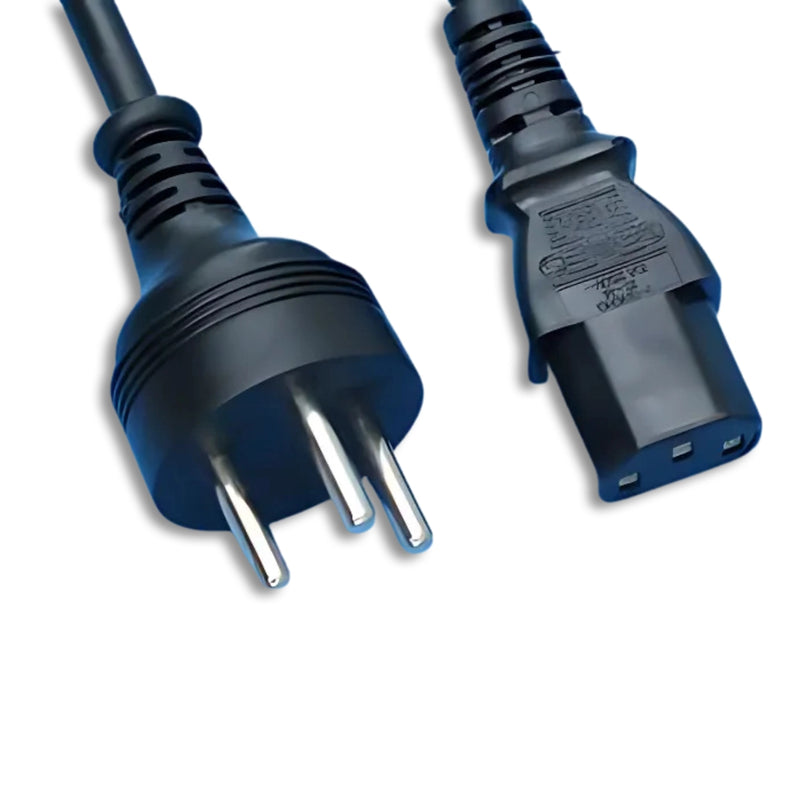 8FT 2IN Israel Plug to IEC-320 C-13 International Computer Power Cord 1.0mm² H05VVf3g CEE