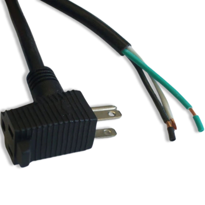 8FT 4IN NEMA 5-15PB to ROJ 2 1/2IN Strip 3/16IN Series Piggy Back Power Cord  14/3 SJTW NA