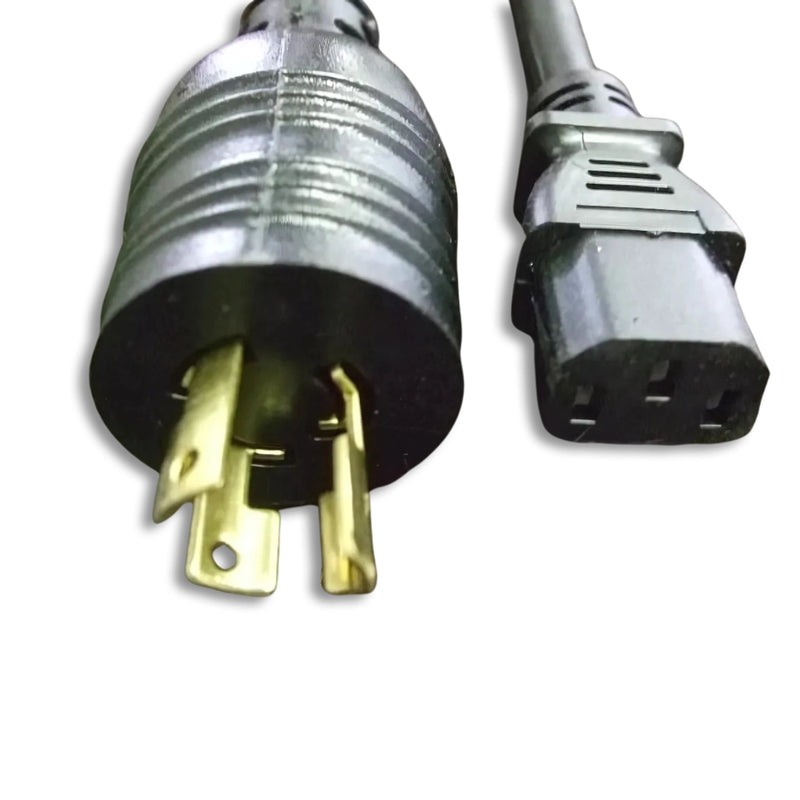 8FT NEMA L5-15P to IEC-320 C-13 Computer Power Cord 12/3 SJTOW NA 15a 125v