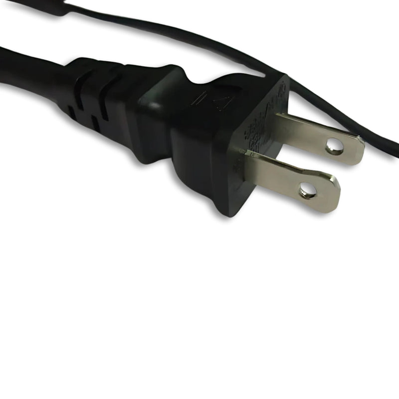 8FT Nema 1-15P Polarized to Split 2IN Strip 1/4IN Power Cord 18/2 SPT2 NA