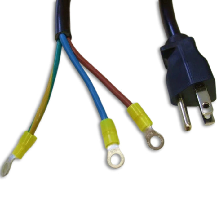 8FT Nema 5-15P to ROJ 3IN Power Cord 12/3 SJTW CEE