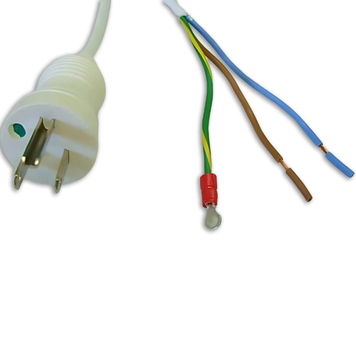 Americord: NEMA 5-15PH to ROJ 4IN Strip 1/2IN 8FT Hospital Power Cord ...