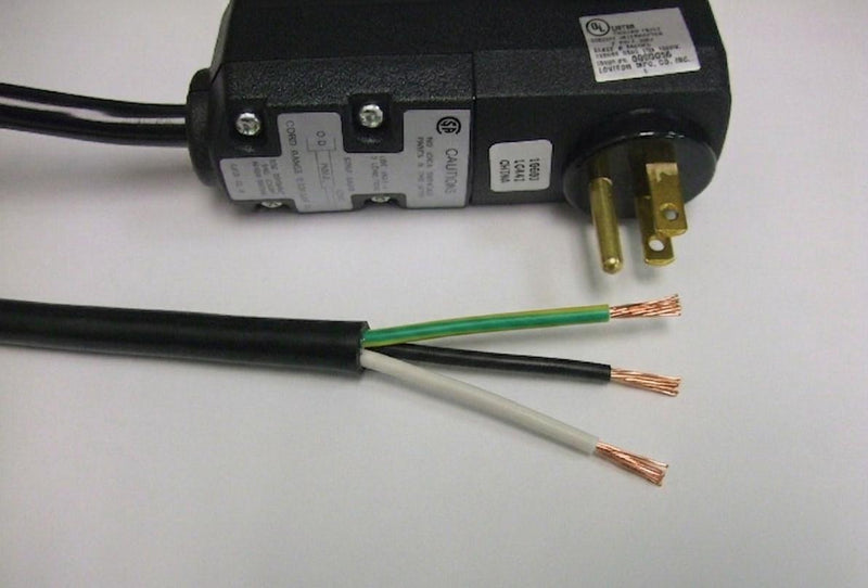 14ft  5-15P GFCI Attachable Plug  to ROJ 3in & Strip 5/8in 14/3 SJTOW 15A 125V