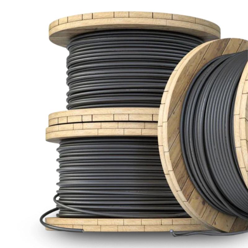 HO5VVF5G1.5mm2 5 Conductor black bulk wire 15A 300V 60C