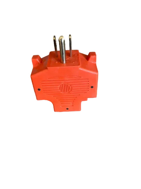 Nema 5-15P to Triple Nema 5-15R Outlet Adapter