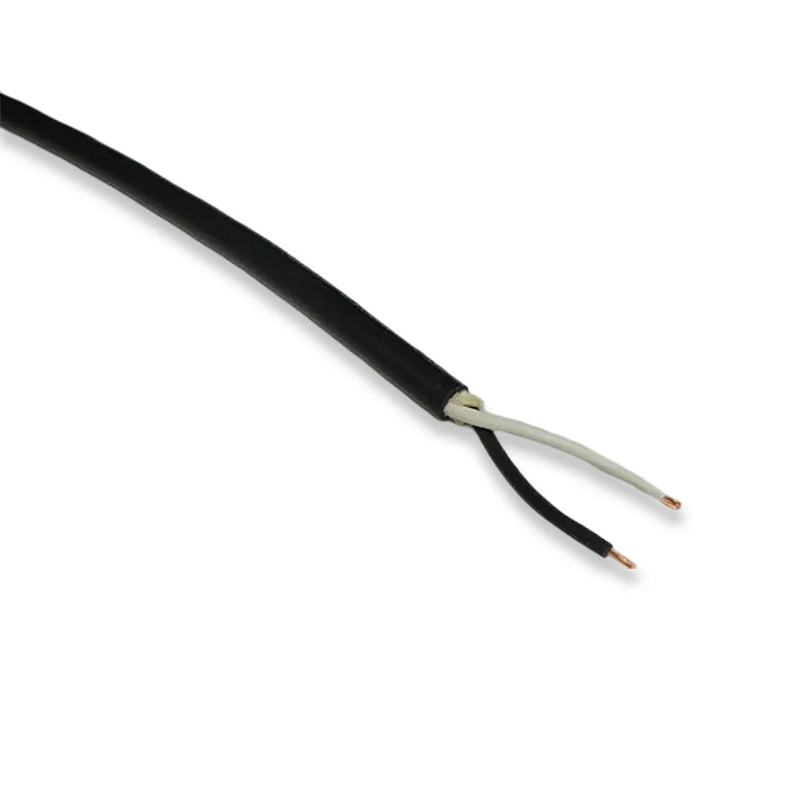 18/2 SJOOW Black 90C 10 Amp 300V NA Rubber Bulk Cable