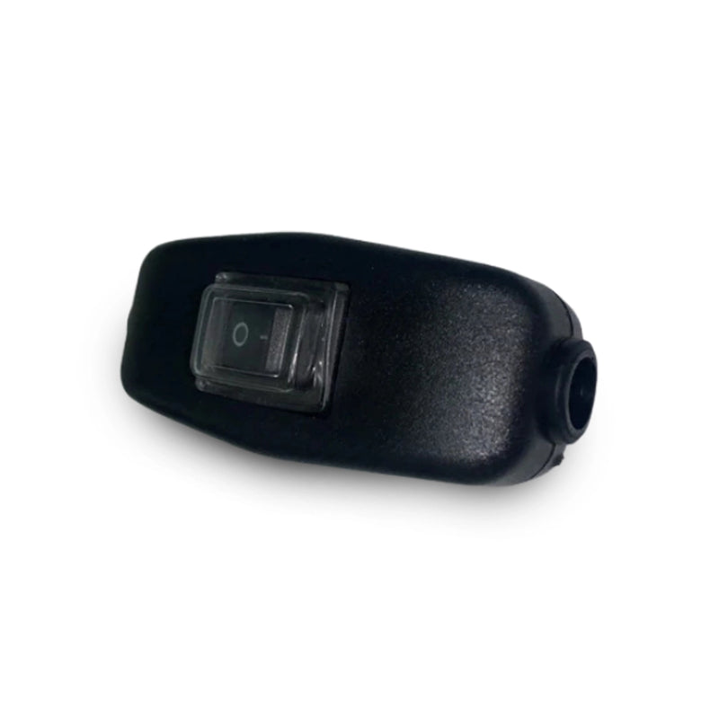 Waterproof Inline Black Rocker Switch 125/250 volts 15A
