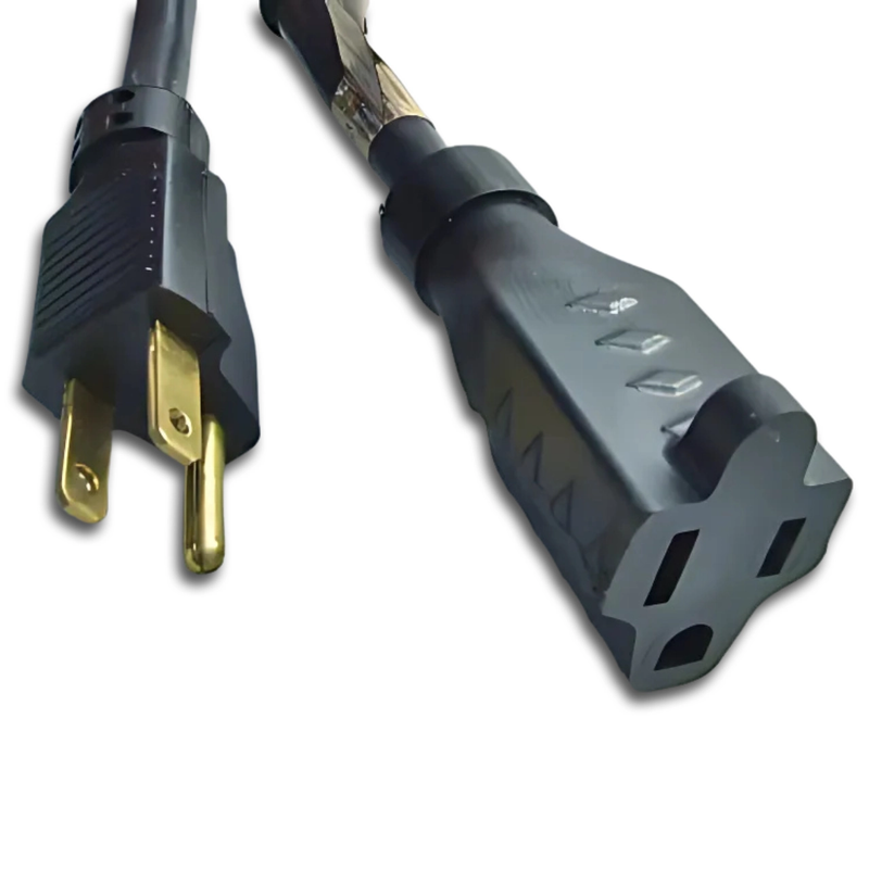 25FT Nema 5-15P to Nema 5-15R Extension Cord