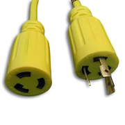 25FT NEMA L5-20P to NEMA L5-20R 12/3 SJTW NA 20A 125V Heavy Duty Power Extension Cord