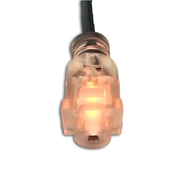 15ft Nema 5-15P to Nema 5-15R Lighted Extension Cord 14/3 SJTW NA 18a125v