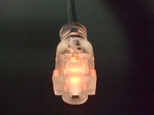 25FT Nema 5-15P to Nema 5-15R with Lighted End Cold Weather Extension Cord