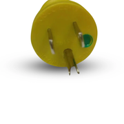 25FT NEMA 5-15PH to NEMA 5-15R Yellow Extension Cord 12/3 SJTOW
