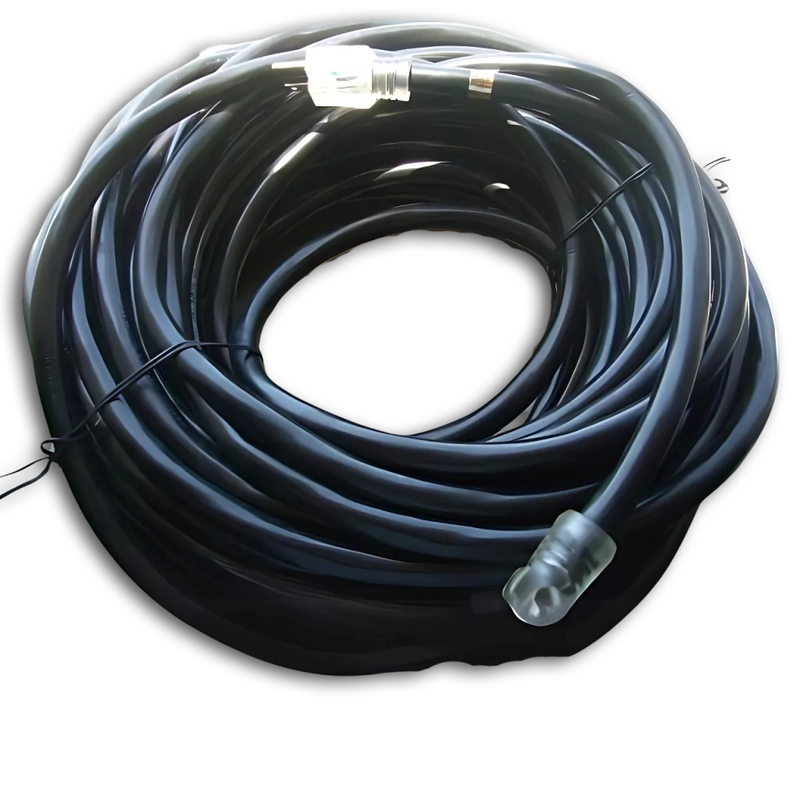 50FT Nema 5-15P to Nema 5-15R with Lighted End Cold Weather Extension Cord 10/3 SJEOW NA 30A 125V