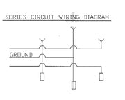 6FT NEMA 5-15PB to ROJ 2IN Strip 1/4IN Series Piggy Back Power Cord 18/3 SJTW
