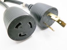 15FT NEMA L5-20P TO NEMA L5-20R 12/3 SJTW NA 20A 125V HEAVY DUTY POWER EXTENSION CORD