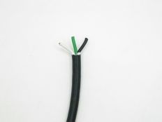 12/3 SJTOW Black 105C 25 Amp 300V NA PVC Thermoplastic Bulk Cable