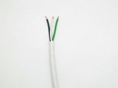 16/3 SJTOW White 105C 13Amp 300V NA PVC Thermoplastic Bulk Wire