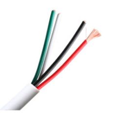 16/4 SJTOW White 105C 13 Amp 300V NA PVC Thermoplastic Bulk Cable