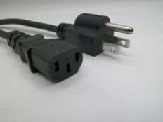 1FT 3IN Computer Power Cord 