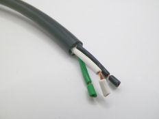 18/3 STOW Black 105C 10 Amp 600V NA Heavy Duty PVC Thermoplastic Bulk Cable