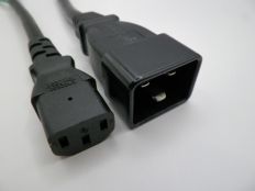 2FT IEC 320 C-20 to IEC 320 C-13 Computer Power Cord