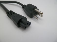 6FT Nema 5-15P to IEC-320 C-5 Computer Power Cord