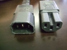 8FT IEC-320 to IEC-320 Computer Power Cord