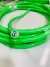 12/3 SJTOW NEON GREEN 105C 25 Amp 300V NA PVC Thermoplastic Bulk Cable